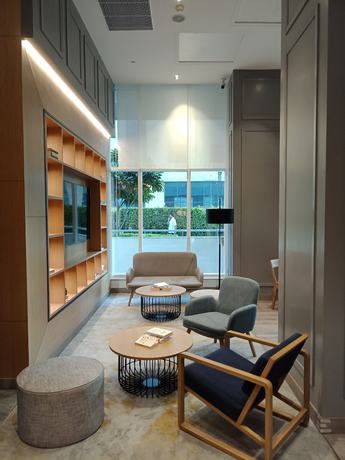 Imagen de los interiores del Hotel Holiday Inn Express Gurugram Sector 50, An Ihg. Foto 18