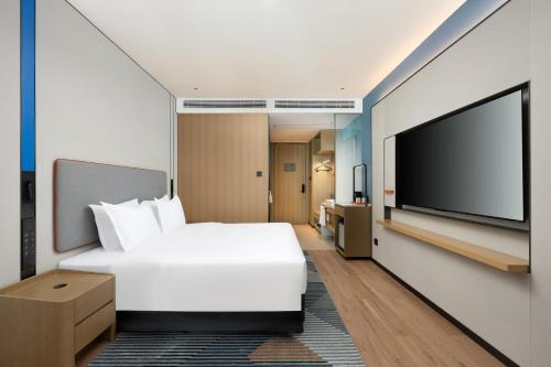 Imagen de la habitación del Hotel Holiday Inn Express Haikou World Trade Center by IHG. Foto 13