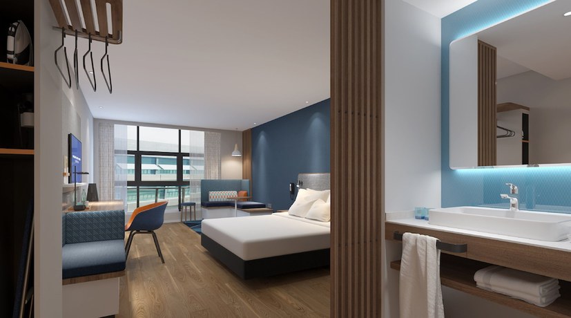Imagen de la habitación del Hotel Holiday Inn Express Hangzhou Jiuzhou. Foto 5