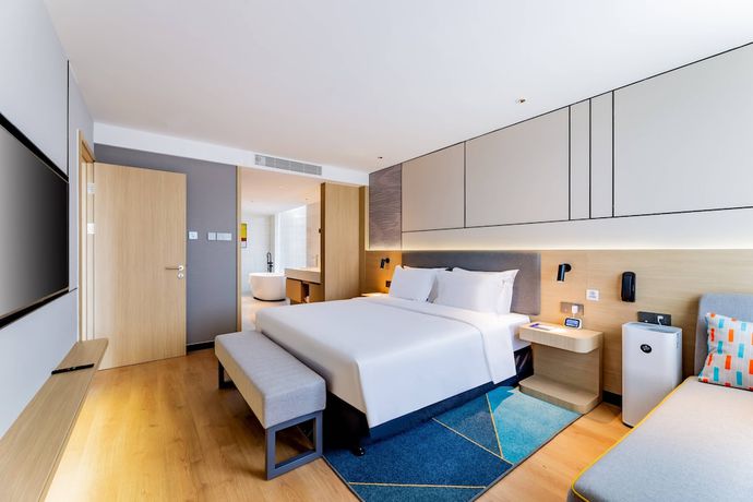 Imagen de la habitación del Hotel Holiday Inn Express Hohhot East Station, an IHG. Foto 2