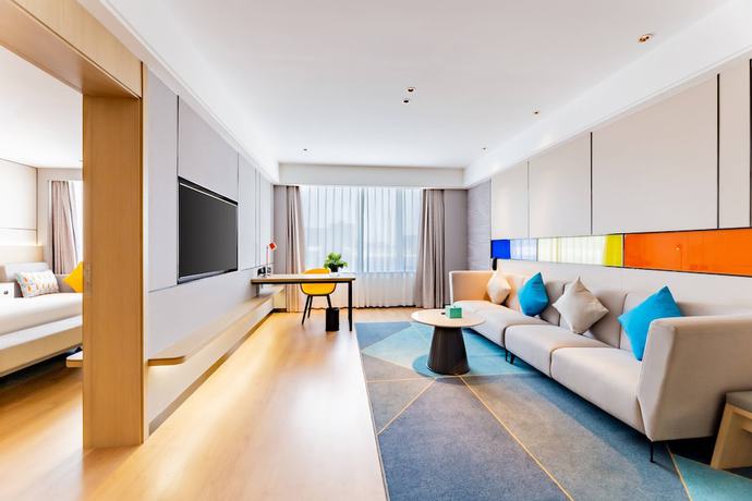 Imagen de la habitación del Hotel Holiday Inn Express Hohhot East Station, an IHG. Foto 12