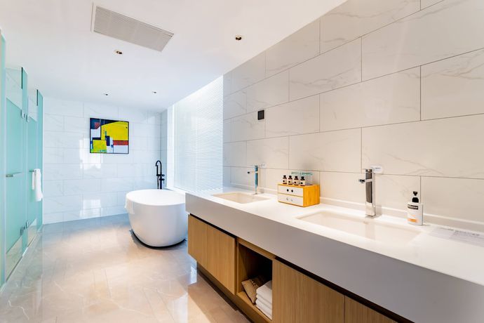 Imagen de la habitación del Hotel Holiday Inn Express Hohhot East Station, an IHG. Foto 15