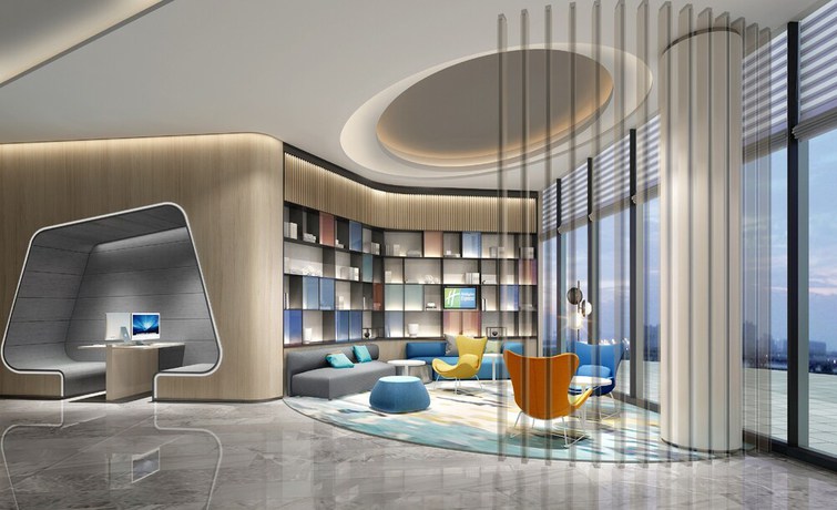 Imagen de los interiores del Hotel Holiday Inn Express Huludao Seaview, an IHG. Foto 20