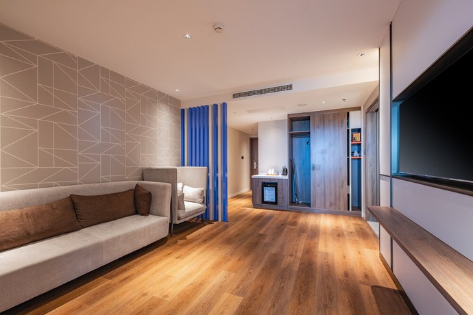 Imagen de la habitación del Hotel Holiday Inn Express Huludao Seaview, an IHG. Foto 12