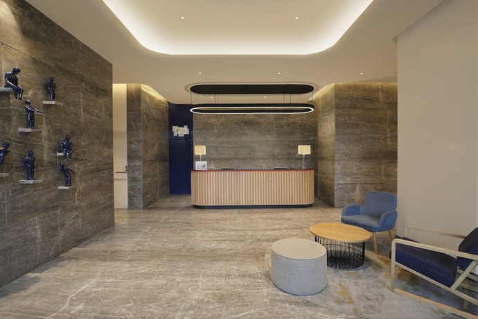 Imagen de los interiores del Hotel Holiday Inn Express Hyderabad Hitec City, An Ihg. Foto 14