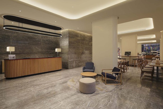 Imagen de los interiores del Hotel Holiday Inn Express Hyderabad Hitec City, An Ihg. Foto 17