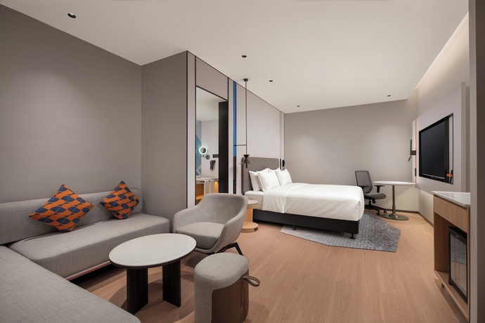 Imagen de la habitación del Hotel Holiday Inn Express Jinan Quancheng Square by IHG. Foto 12