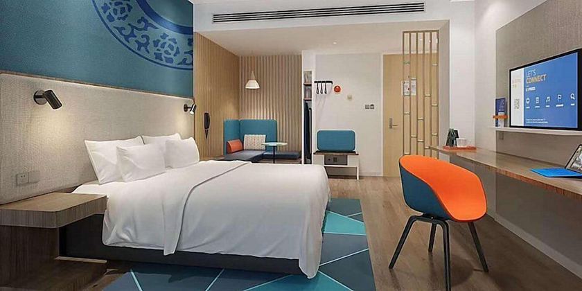 Imagen de la habitación del Hotel Holiday Inn Express Jingdezhen Taoxichuan, an IHG. Foto 9