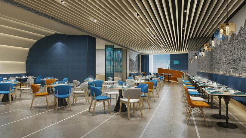 Imagen del bar/restaurante del Hotel Holiday Inn Express Langfang New Chaoyang. Foto 4