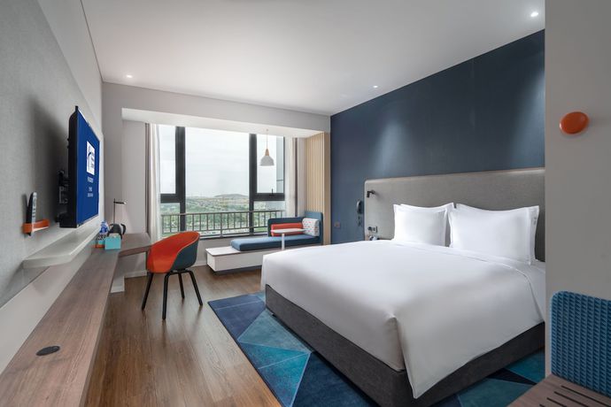 Imagen de la habitación del Hotel Holiday Inn Express Lanzhou New District by IHG. Foto 8