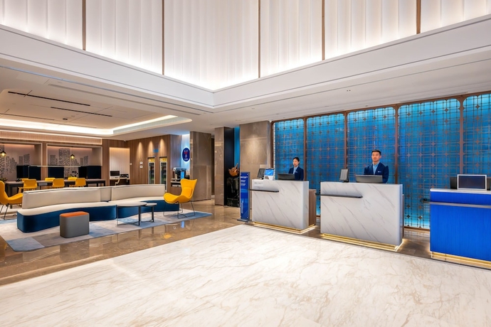 Imagen de los interiores del Hotel Holiday Inn Express Liaocheng Etdz by IHG. Foto 16