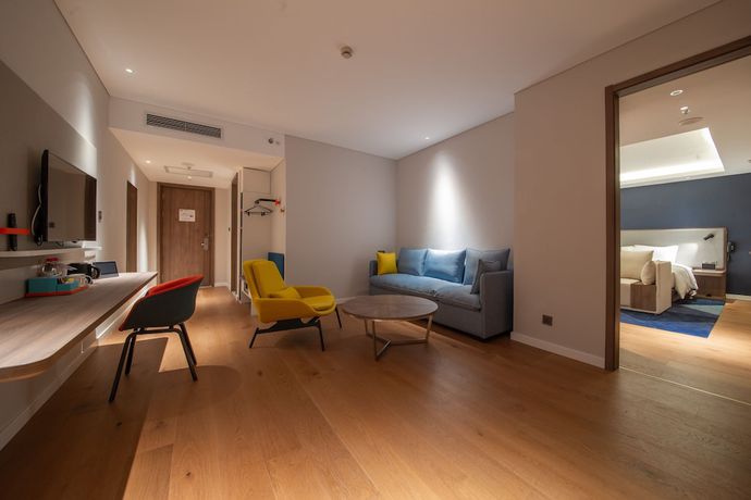 Imagen de la habitación del Hotel Holiday Inn Express Linyi North New District, An Ihg. Foto 12