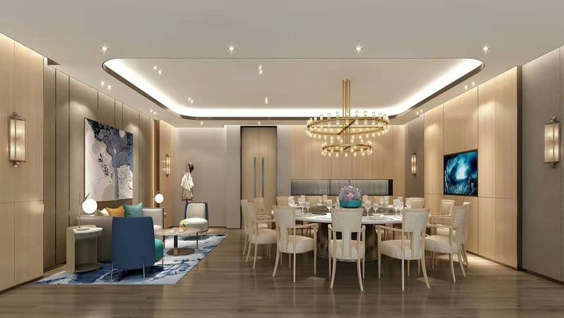 Imagen del bar/restaurante del Hotel Holiday Inn Express Linyi West, An Ihg. Foto 2