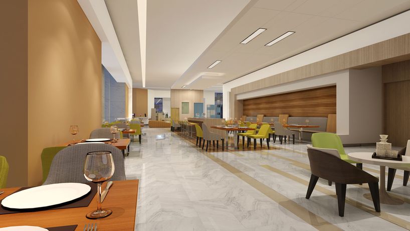 Imagen del bar/restaurante del Hotel Holiday Inn Express Liuyang Development Zone, An Ihg. Foto 10