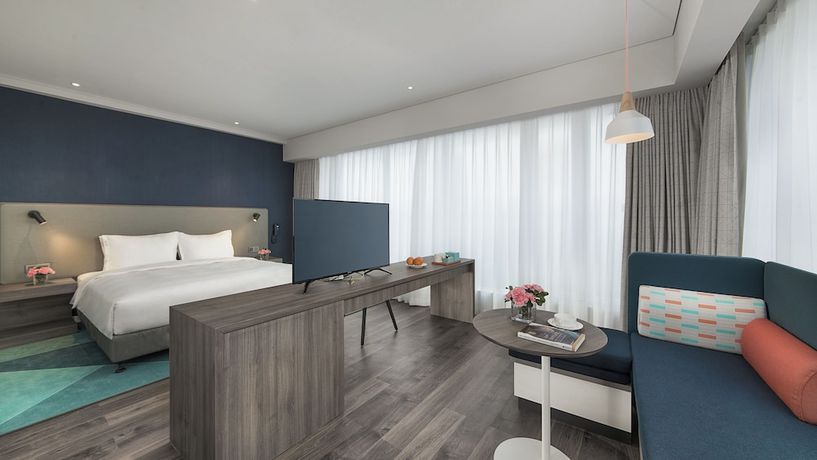 Imagen de la habitación del Hotel Holiday Inn Express Liyang Huafu, An Ihg. Foto 15