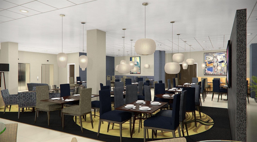 Imagen del bar/restaurante del Hotel Holiday Inn Express London - Wimbledon South, An Ihg. Foto 2