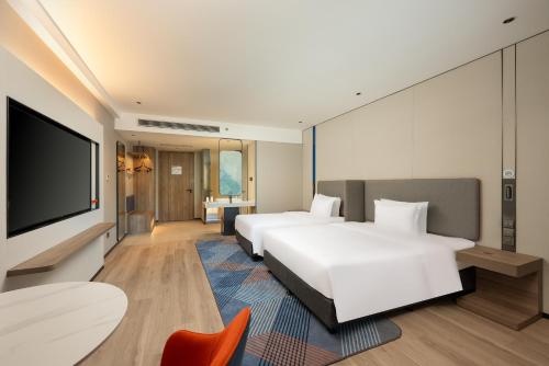 Imagen de la habitación del Hotel Holiday Inn Express Luoyang Longmen, an IHG. Foto 17