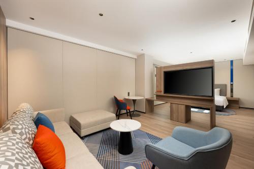 Imagen de la habitación del Hotel Holiday Inn Express Luoyang Longmen, an IHG. Foto 19