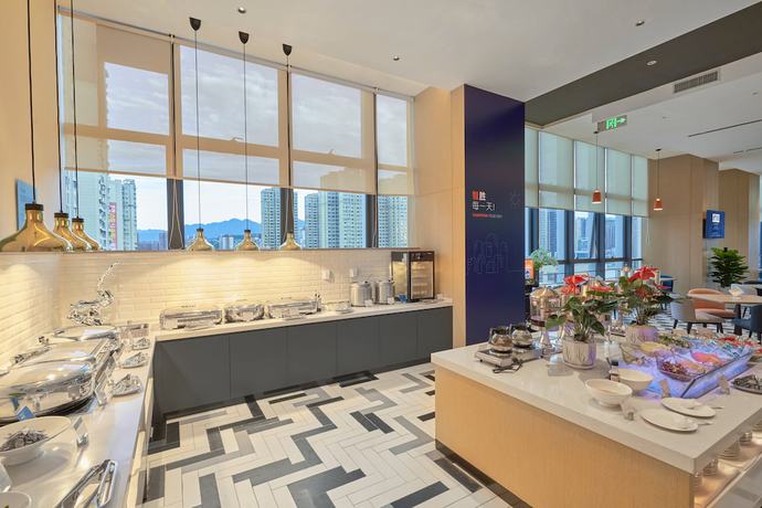 Imagen del bar/restaurante del Hotel Holiday Inn Express Mianyang Jiangyou, an IHG Hotel. Foto 3