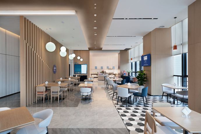 Imagen del bar/restaurante del Hotel Holiday Inn Express Mianyang Jiangyou, an IHG Hotel. Foto 4