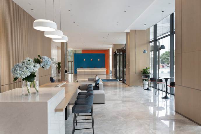 Imagen de los interiores del Hotel Holiday Inn Express Mianyang Jiangyou, an IHG Hotel. Foto 11