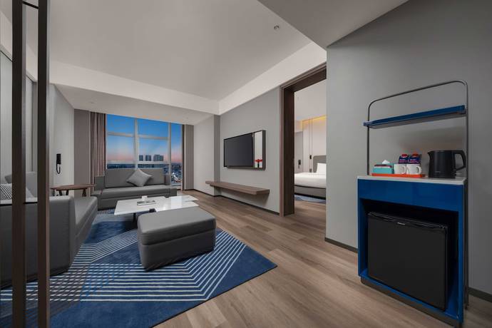 Imagen de la habitación del Hotel Holiday Inn Express Mianyang Sci-tech City, An Ihg. Foto 5