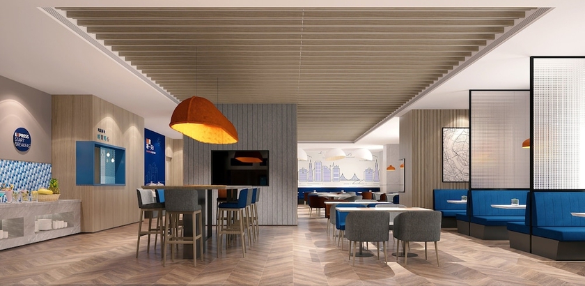 Imagen del bar/restaurante del Hotel Holiday Inn Express Nanchang Riverside, an IHG Hotel. Foto 8