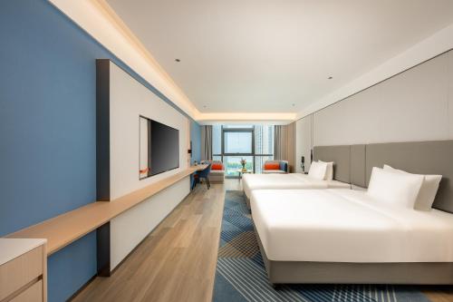 Imagen de la habitación del Hotel Holiday Inn Express Nanjing Riverside, an IHG. Foto 18