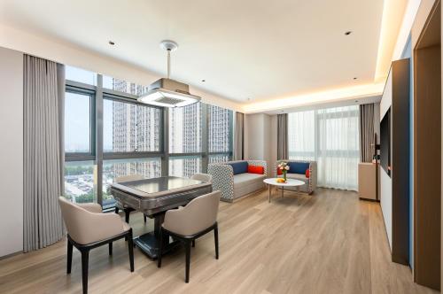 Imagen de la habitación del Hotel Holiday Inn Express Nanjing Riverside, an IHG. Foto 19
