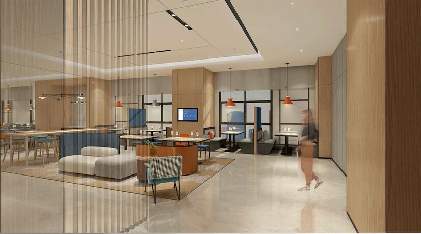 Imagen del bar/restaurante del Hotel Holiday Inn Express Nanning Jiangnan, An Ihg. Foto 13