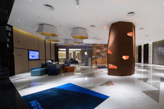 Imagen de los interiores del Hotel Holiday Inn Express - Qidong Downtown. Foto 17