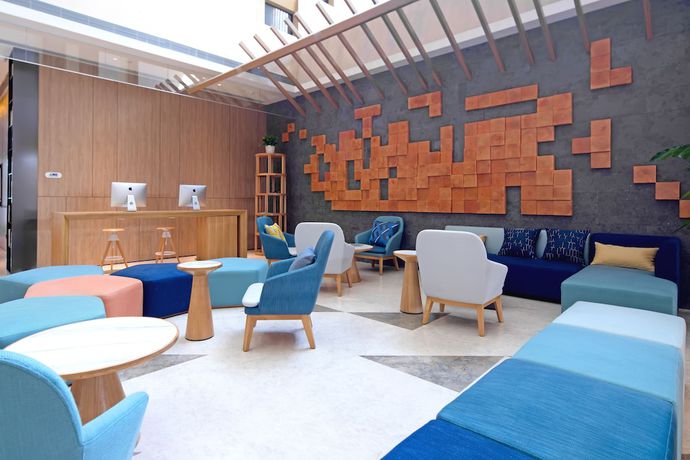 Imagen del bar/restaurante del Hotel Holiday Inn Express - Qidong Downtown. Foto 2