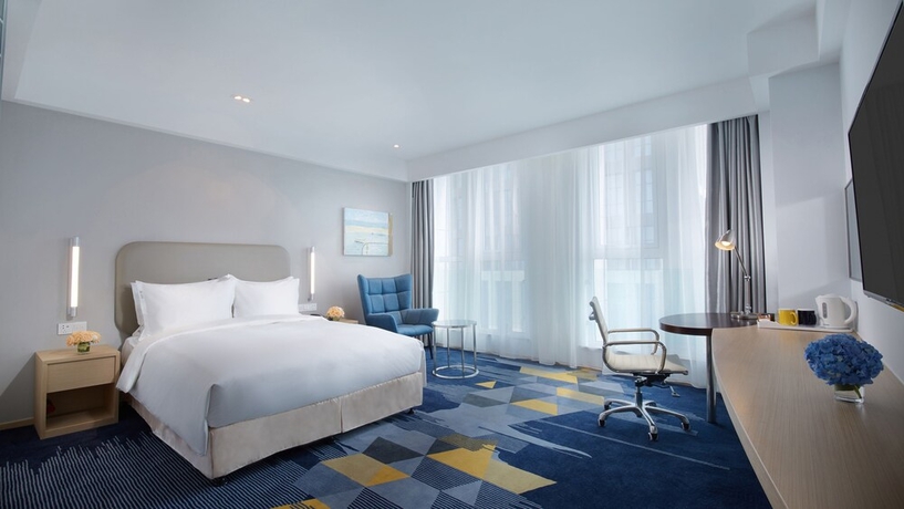 Imagen de la habitación del Hotel Holiday Inn Express Qingdao West Coast, An Ihg. Foto 8