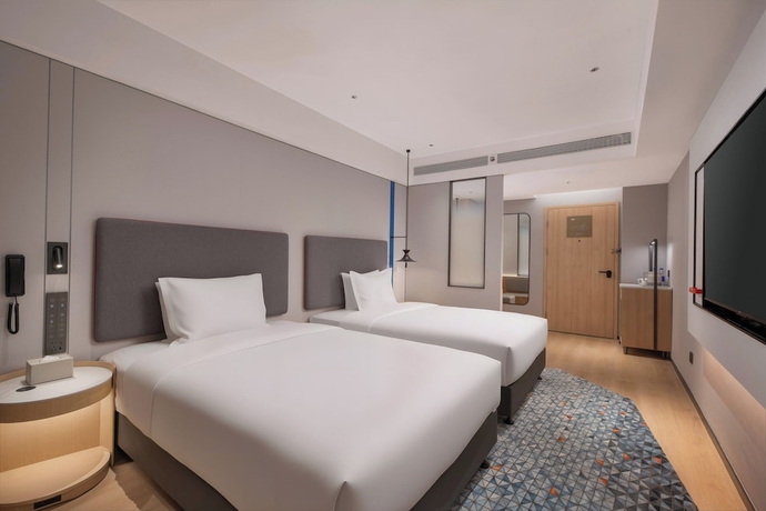 Imagen de la habitación del Hotel Holiday Inn Express Rizhao Oriental Colorful City by IHG. Foto 6