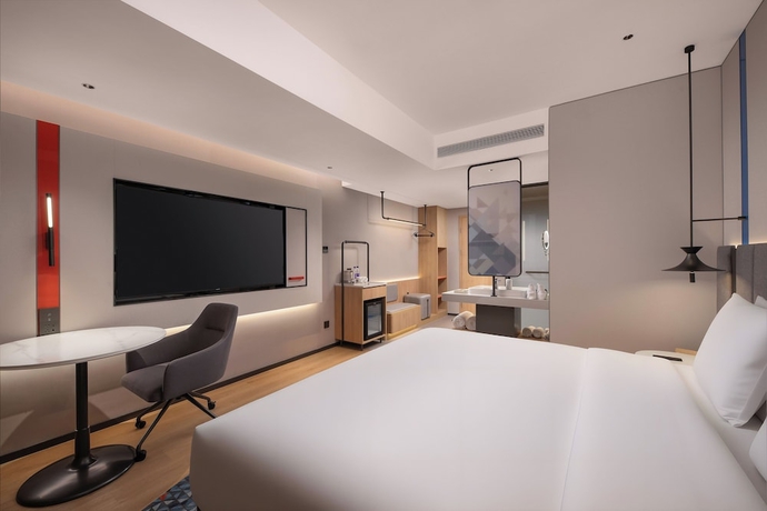 Imagen de la habitación del Hotel Holiday Inn Express Rizhao Oriental Colorful City by IHG. Foto 7