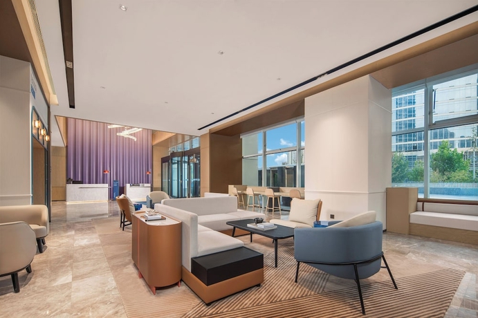 Imagen de los interiores del Hotel Holiday Inn Express Rizhao Oriental Colorful City by IHG. Foto 14