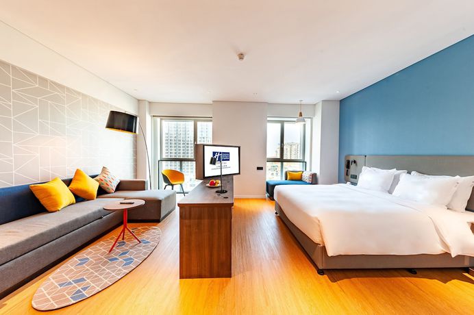 Imagen de la habitación del Hotel Holiday Inn Express Shanghai Baoshan Baoyang, An Ihg. Foto 10