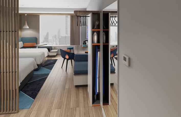 Imagen de la habitación del Hotel Holiday Inn Express Shanghai Baoshan Baoyang, An Ihg. Foto 12
