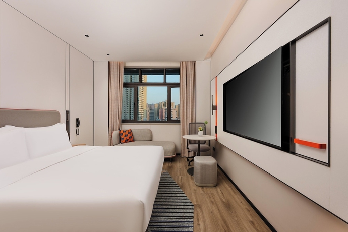 Imagen de la habitación del Hotel Holiday Inn Express Shanghai Changyang Road by IHG. Foto 10