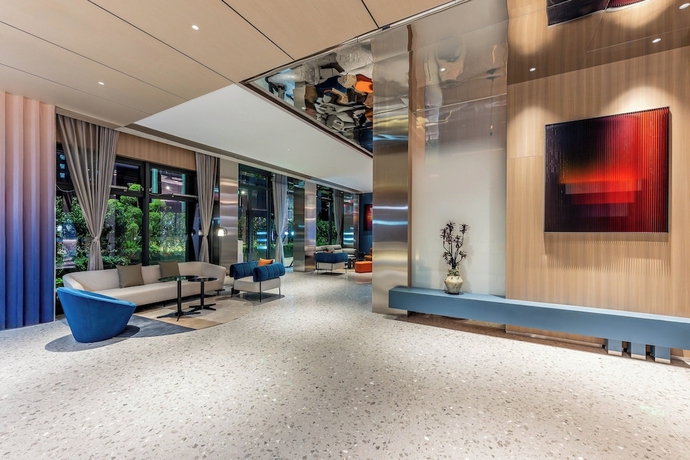 Imagen de los interiores del Hotel Holiday Inn Express Shanghai Changyang Road by IHG. Foto 13
