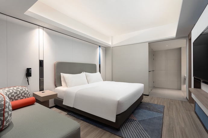 Imagen de la habitación del Hotel Holiday Inn Express Shanghai Gumei, an IHG. Foto 14