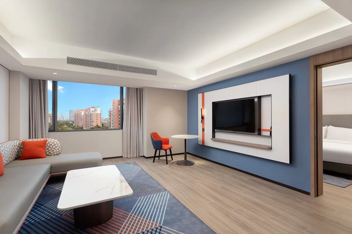 Imagen de la habitación del Hotel Holiday Inn Express Shanghai Gumei, an IHG. Foto 17