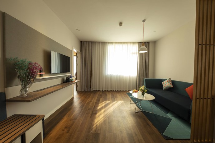 Imagen de la habitación del Hotel Holiday Inn Express Shanghai Jiading New City. Foto 13