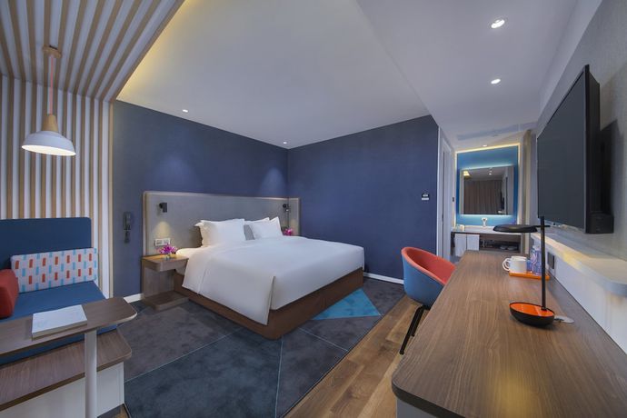 Imagen de la habitación del Hotel Holiday Inn Express Shanghai Jinshan. Foto 9