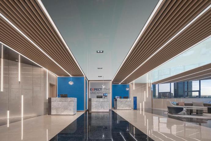 Imagen de los interiores del Hotel Holiday Inn Express Shanghai Qingpu New City, An Ihg. Foto 5