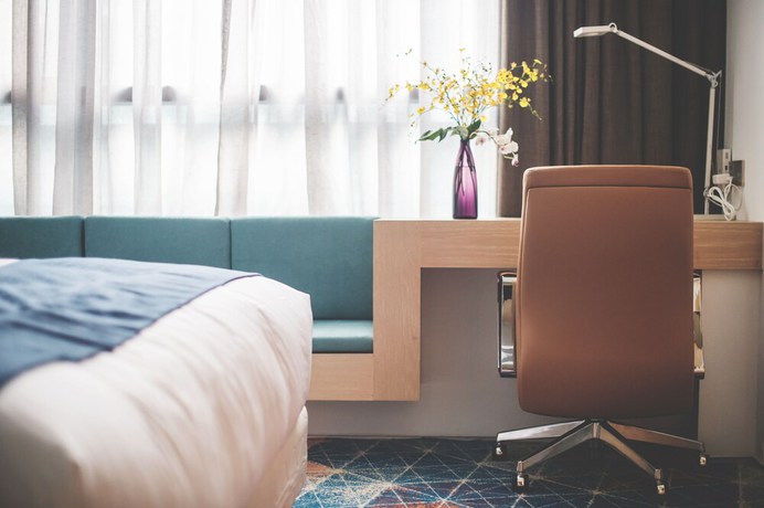 Imagen de la piscina del Hotel Holiday Inn Express Shanghai Songjiang Fangta. Foto 20