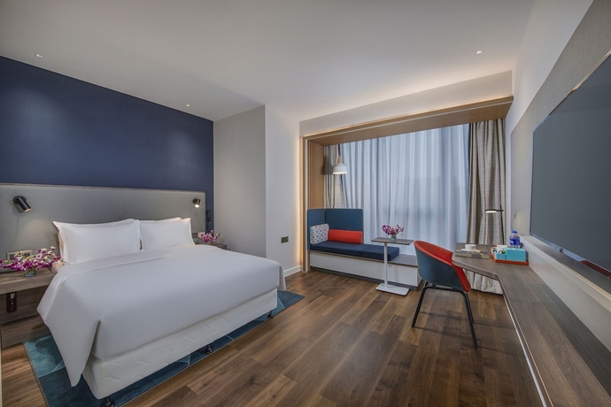 Imagen de la habitación del Hotel Holiday Inn Express Shanghai Xuhui Binjiang. Foto 12