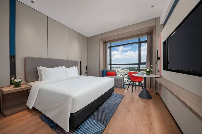 Imagen de la habitación del Hotel Holiday Inn Express Shantou Chenghai, an IHG. Foto 11