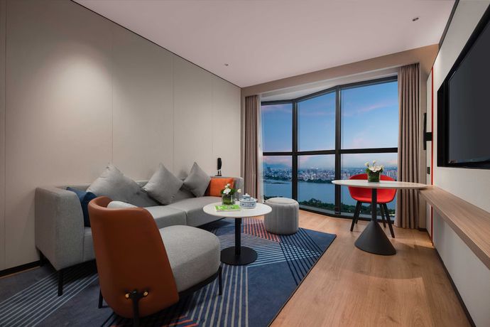 Imagen de la habitación del Hotel Holiday Inn Express Shantou Chenghai, an IHG. Foto 12