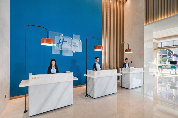 Imagen de los interiores del Hotel Holiday Inn Express Shenzhen Haiyuan City, An Ihg. Foto 16